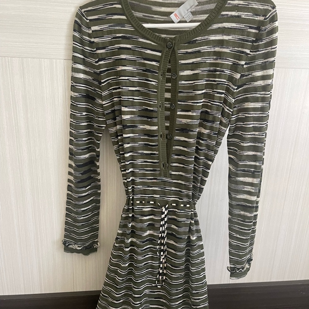 Green Striped Missoni Dress, size S (Italian size 46)